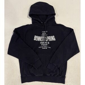 Vintage MV‎ Sport Pro Weave Bennett Spring Sweatshirt Hoodie Fishing Mens Medium